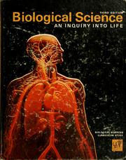 Cover of: Biological science | Biological Sciences Curriculum Study