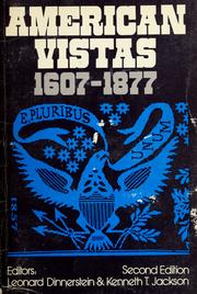 Cover of: American vistas