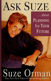 Cover of: Ask Suze --about planning for your future