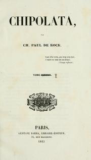 Cover of: Oeuvres complètes de Ch. Paul de Kock.