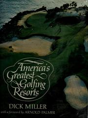 Cover of: America's greatest golfing resorts