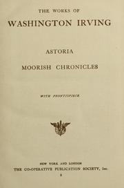 Cover of: Astoria. by Washington Irving