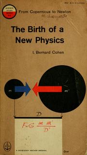 Cover of: The birth of a new physics.