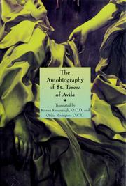 Cover of: The autobiography of St. Teresa of Avila by Teresa of Avila