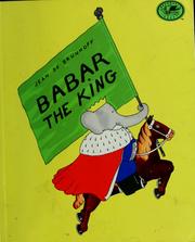 Cover of: Babar the King by Jean de Brunhoff