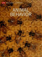 Cover of: Animal behavior