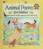Cover of: Animal poems for children | 
