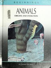 Cover of: Animals: origins and evolution
