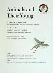 Cover of: Animals and their young. by Glenn Orlando Blough