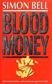 Cover of: Blood Money