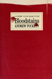 Cover of: Bloodstains