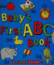 Baby's first ABC book.