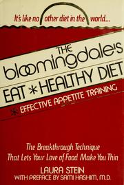 Cover of: The Bloomingdale's eat healthy diet