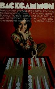 Cover of: Backgammon by Gibson, Walter.