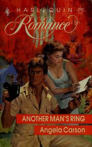 Cover of: Another Man's Ring by Carson