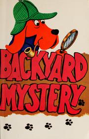 Cover of: Backyard mystery
