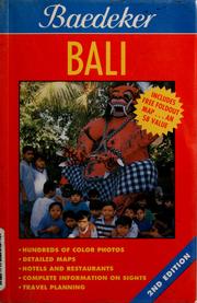 Cover of: Baedeker Bali