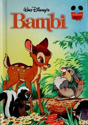 Cover of: Bambi by Felix Salten, Walt Disney, Benjamin Lacombe, Nicolas Waquet, Christine Palluy, Carine Hinder, Jack Zipes, Weise Kurt, Whittaker Chambers, Begoña G. Arce, María Alonso Seisdedos