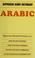 Cover of: arabic language