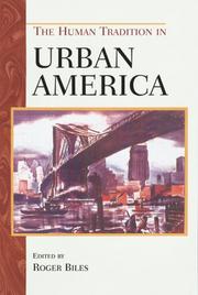 Cover of: The human tradition in urban America