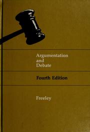 Cover of: Argumentation and debate by Austin J. Freeley