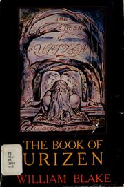 First book of Urizen by William Blake