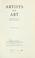 Cover of: Artists on art, from the XIV to the XX century. 100 illustrations.