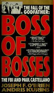 Cover of: Boss of bosses by Joseph F. O'Brien