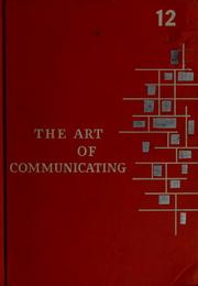 Cover of: The art of communicating