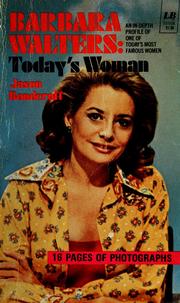 Cover of: Barbara Walters: today's woman