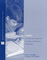 Cover of: Litlinks: activities for connected learning in elementary classrooms