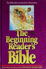 Cover of: The beginning reader's Bible.