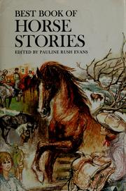 Best book of horse stories by Pauline Rush Evans