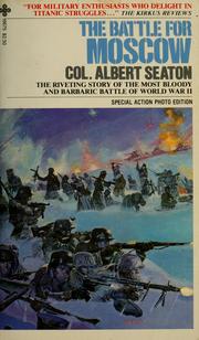 Cover of: The battle for Moscow