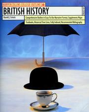 Cover of: British history by Harold John Schultz