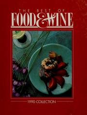 Cover of: The Best of Food & Wine 1990 Collection