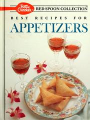 Cover of: Best recipes for appetizers.