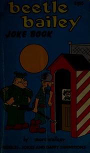 Cover of: Beetle Bailey joke book by compiled by Barbara McCall ; ill. by Mort Walker.