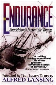 Cover of: Endurance by Alfred Lansing