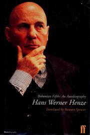 Cover of: Bohemian fifths by Hans Werner Henze