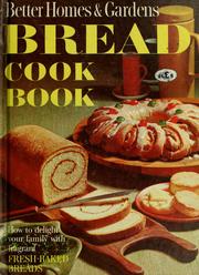 Cover of: Bread cook book by by the editors of Better homes and gardens.