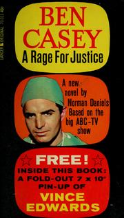 Cover of: Ben Casey, a rage for justice