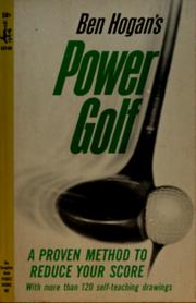 Cover of: Ben Hogan's power golf. by Ben Hogan