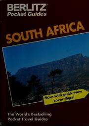 Cover of: Berlitz South Africa