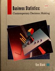 Cover of: Business statistics: contemporary decision making