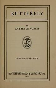Cover of: Butterfly by Kathleen Thompson Norris