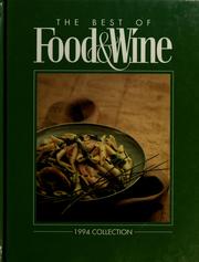Cover of: The Best of Food & Wine