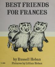 Cover of: Best friends for Frances. by Russell Hoban