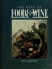 Cover of: The Best of Food & wine. by 
