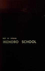 Cover of: Best of ikebana, Ikenobo school by Senei Ikenobo